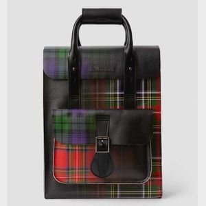 Dr. Martens Ombre Tartan Clash Plaid Full Size Backpack